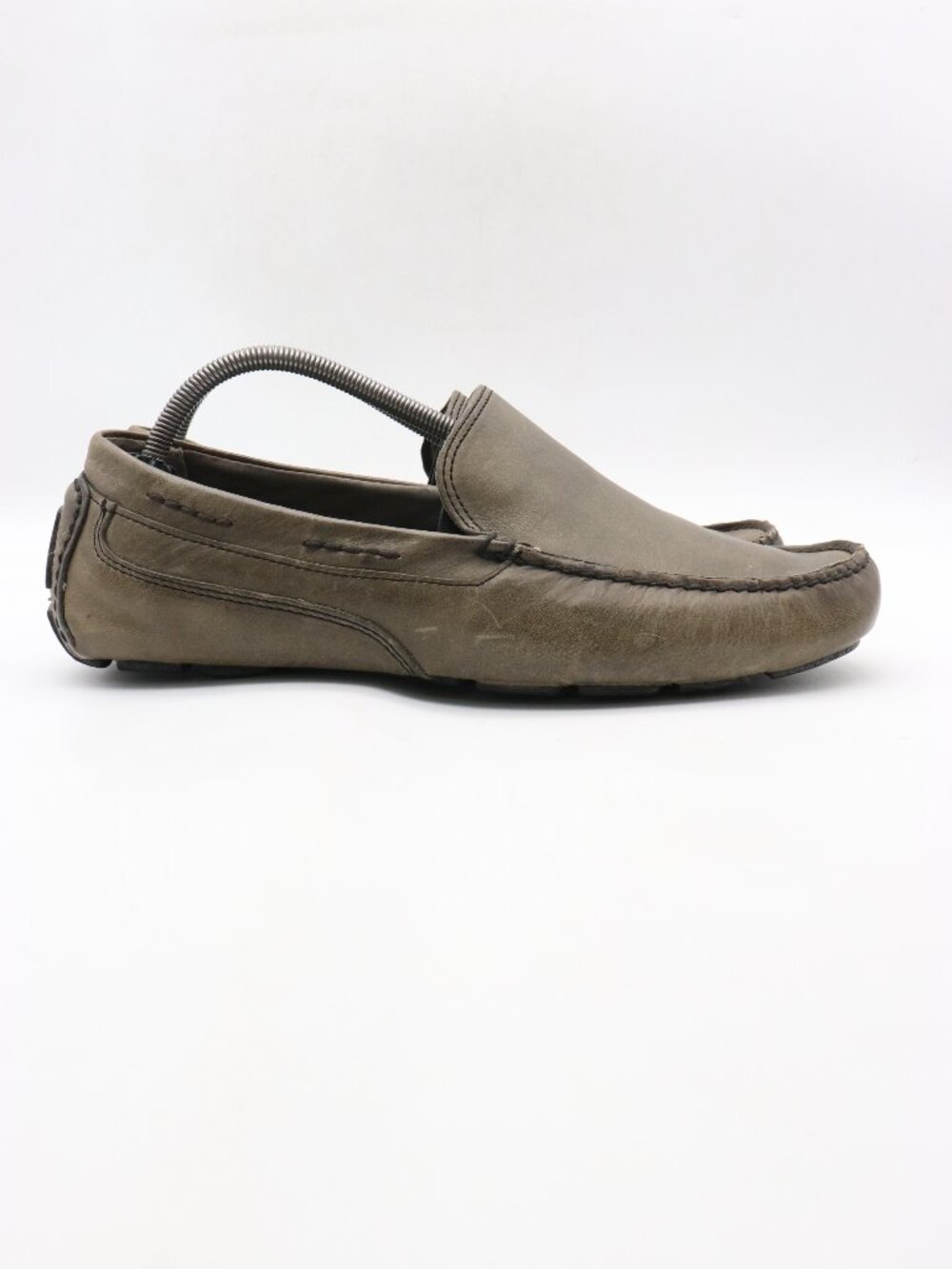Sperry Gold Cup Penny Loafers Shoes Men's 10.5 Olive Green Leather Slip On